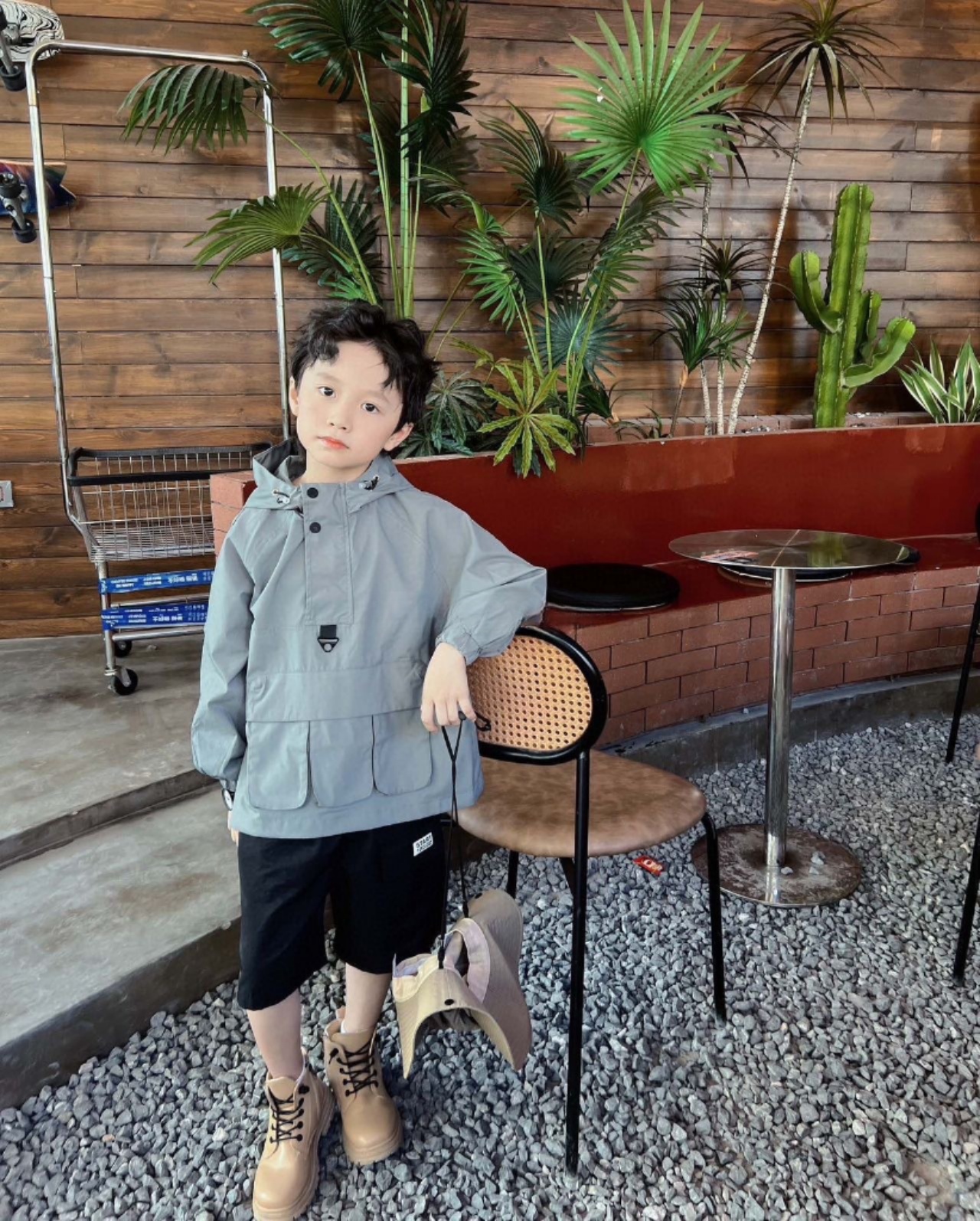 儿童冲锋衣制作流程纸样下载A4和plt文件90-160码-vv衣学院