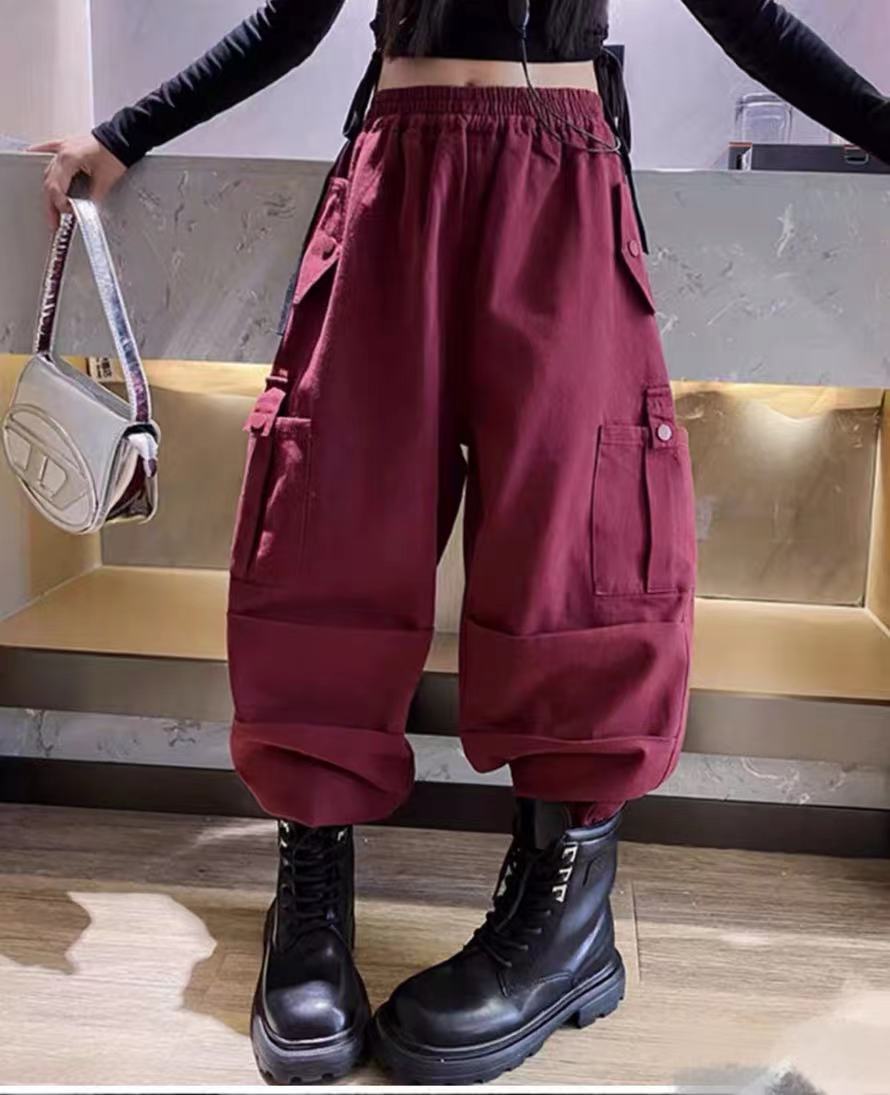 儿童工装裤制作过程90-170码童装纸样下载-vv衣学院