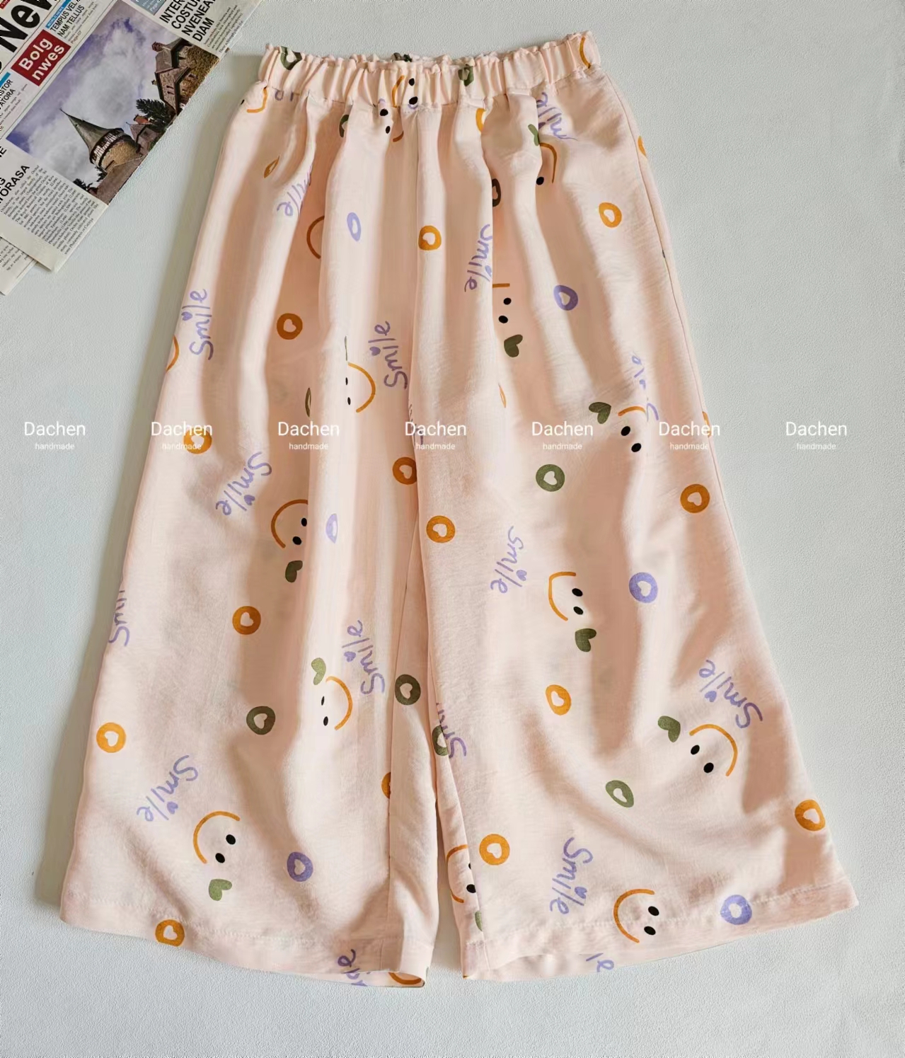 儿童山本裤(九分)plt和A4和A3纸样-vv衣学院