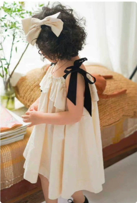 女童吊带裙纸样下载-vv衣学院