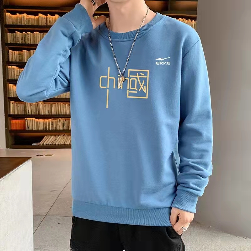 男士圆领卫衣S-4XL纸样下载-vv衣学院