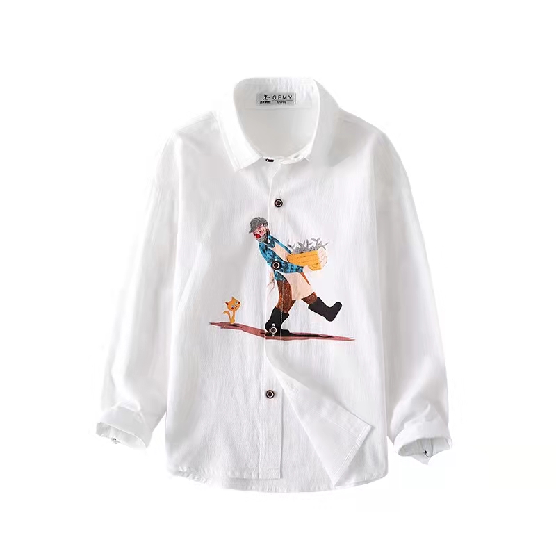 中大童衬衣120-160纸样下载适合刚学的缝纫的-vv衣学院