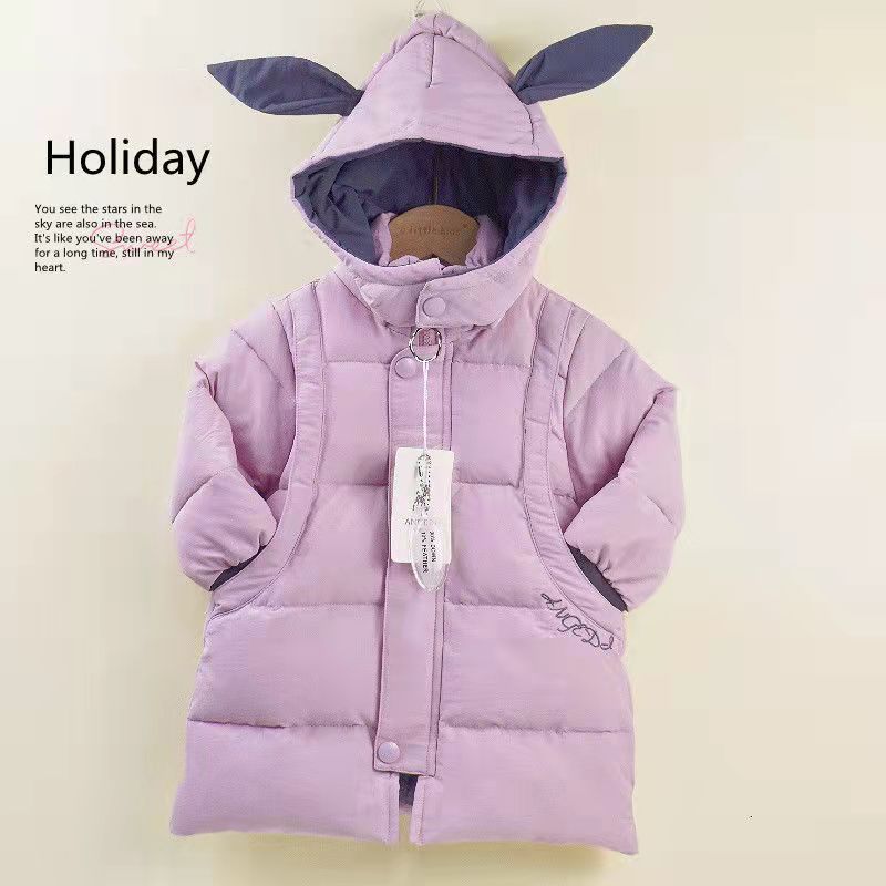 儿童中小童羽绒服80-160纸样-vv衣学院