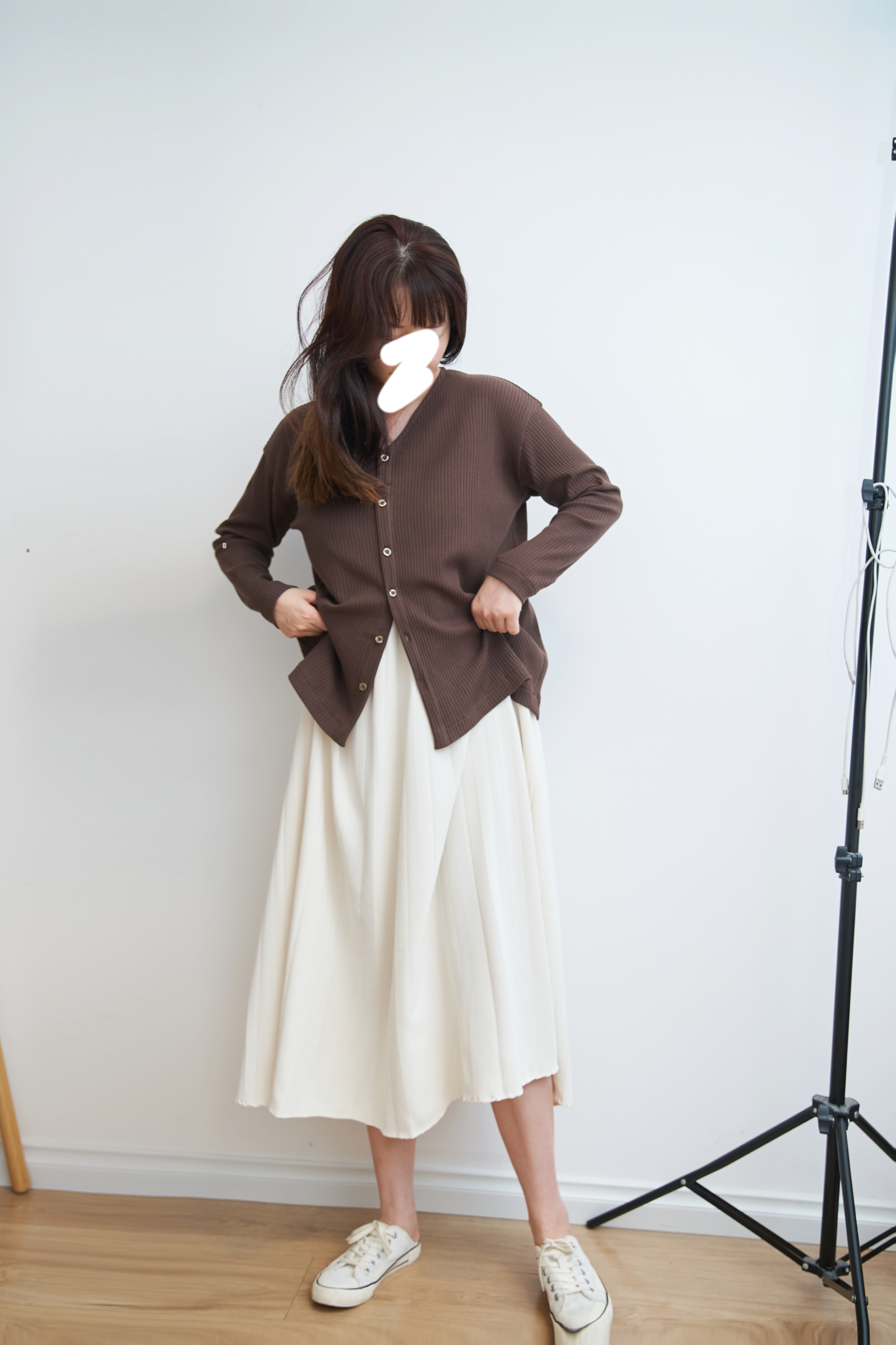 乱穿开衫圆领和V领的纸样和制版过程还有缝制教程非常漂亮-vv衣学院