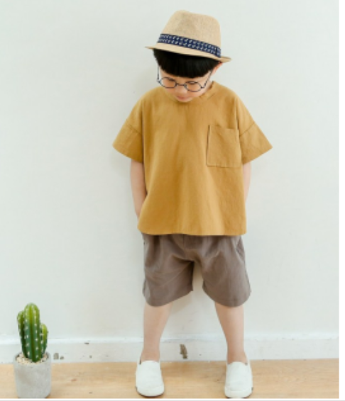 儿童棉麻复古两件套纸样制版教程和缝纫视频下载-vv衣学院