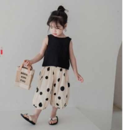 儿童童背心灯笼裤套装纸样制作和教程下载-vv衣学院